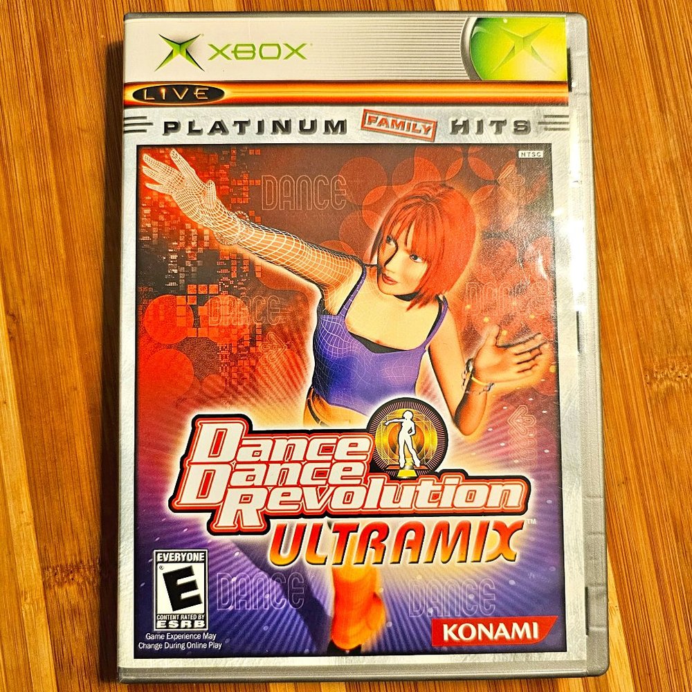 X-Box DDR Ultramix Platinum Hits Ed. EUC, Konami, Dance Dance Revolution